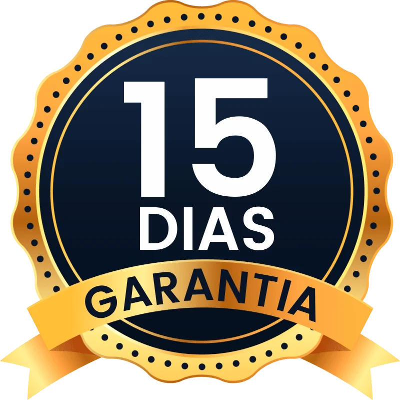 15 dias de garantia
